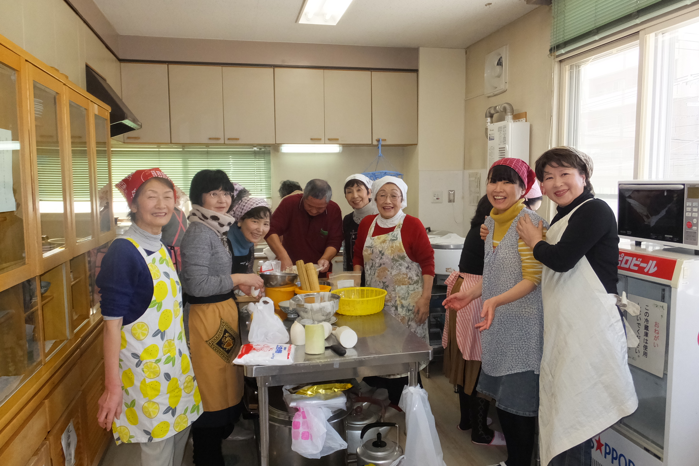 婦人部「お正月に使える料理教室」（2015.12.19）